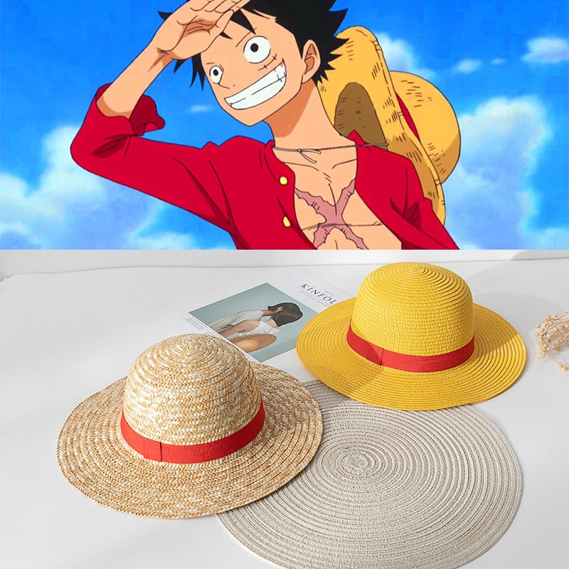 Sombrero de paja Monkey D. Luffy / One Piece - nihonski