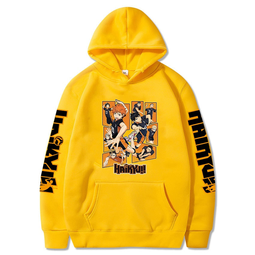 Sudadera Hoodie Haikyuu nihonski