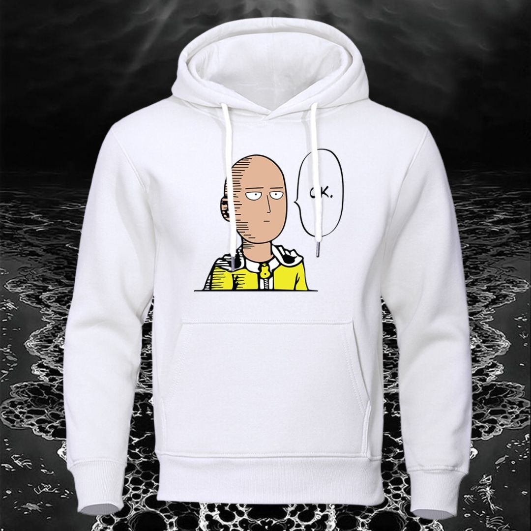 Sudadera (Hoodie) One Punch Man de Saitama Sensei - nihonski