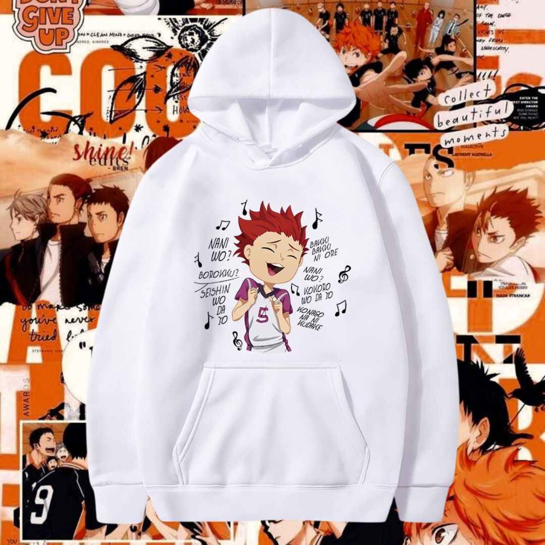 Sudadera (Hoodie) Haikyuu de Satori Tendou - nihonski