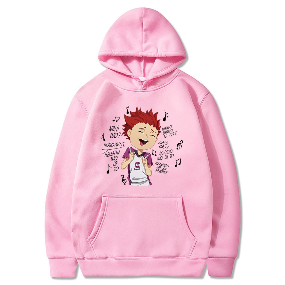 Sudadera (Hoodie) Haikyuu de Satori Tendou - nihonski