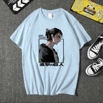 Camiseta (T-shirt) Attack on Titan de Eren Yeager - nihonski
