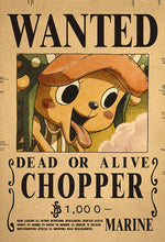 Póster: WANTED "One Piece" - nihonski