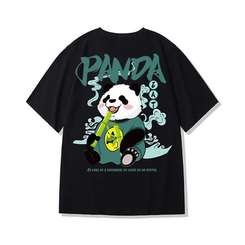 Camiseta (T-shirt) Vintage de panda - nihonski
