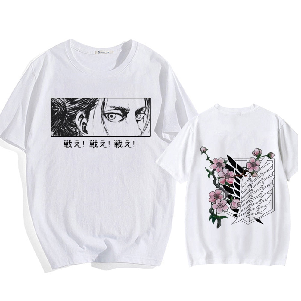 Camiseta (T-shirt) Ataque a los titanes / Shingeki no Kyojin - nihonski
