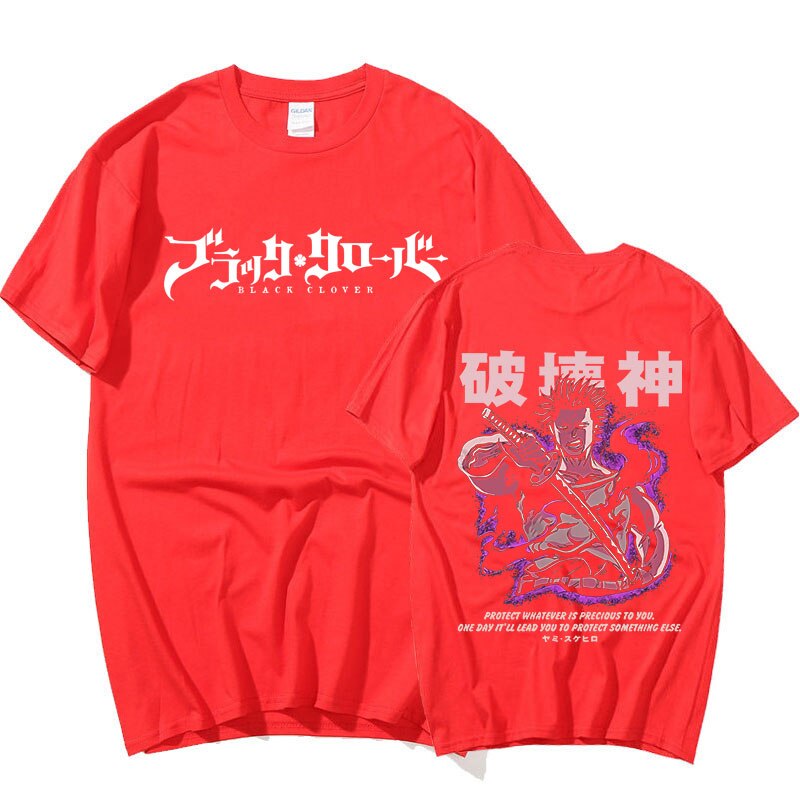 T-Shirt Camiseta Anime Black Clover - Yami Sukehiro - nihonski
