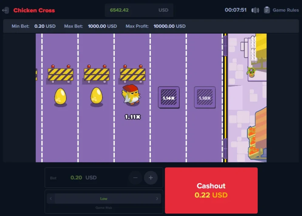 Chicken Cross demo
